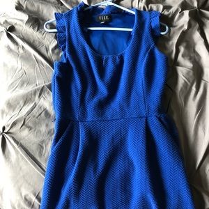 Elle blue cotton dress